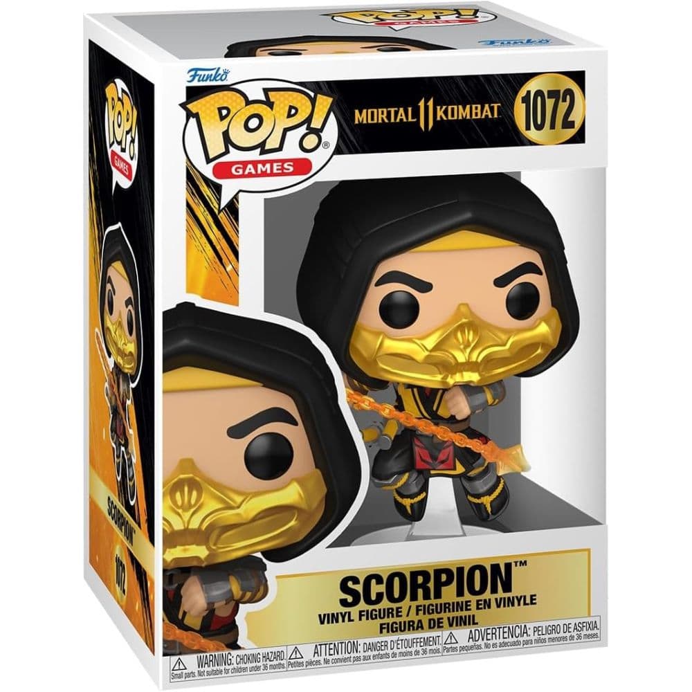 Funko POP Games MK11 Fatality Scorpion Third Alternate Image