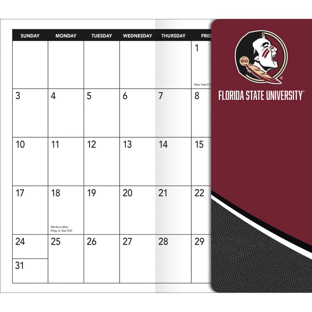 Florida State Seminoles 2027 17 Month Pocket Planner Fifth Alternate Image