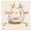 image Cat and Fishbowl Birthday Card First Alternate Image width="1000" height="1000"