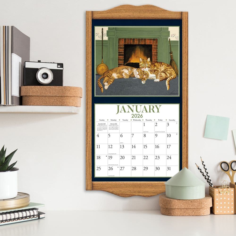 American Cat 2026 Wall Calendar by Lowell Herrero_ALT5