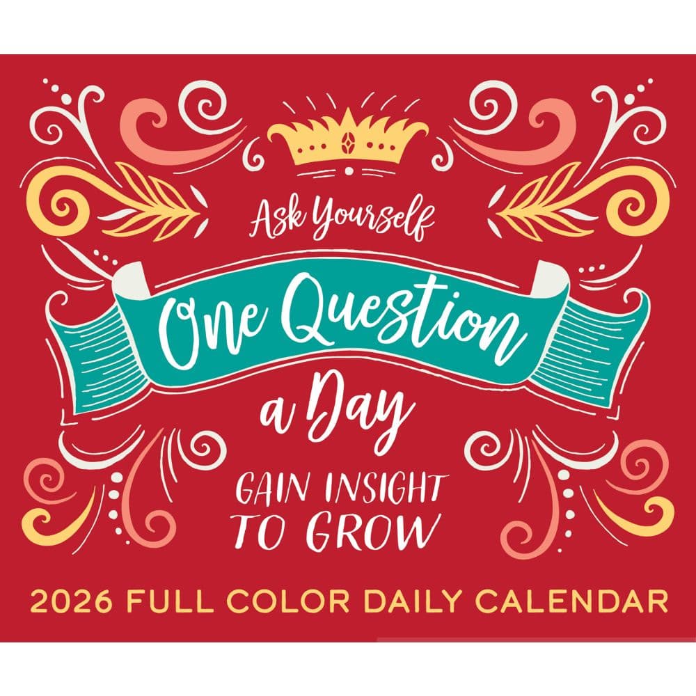 One Question A Day 2026 Desk Calendar Fourth Alternate Image