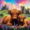 image Highland Cows 500 Piece Puzzle Sixth Alternate Image
