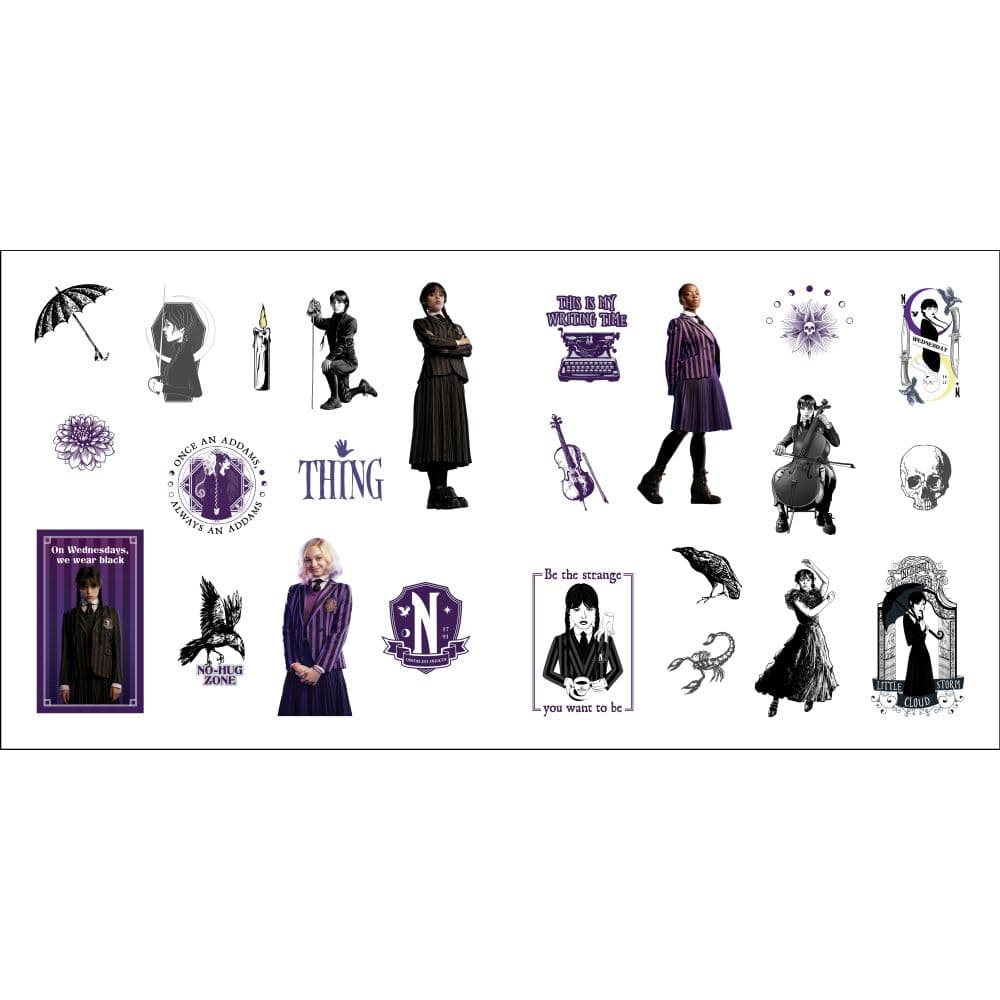 Wednesday 2025 Wall Calendar Second Alternate Image