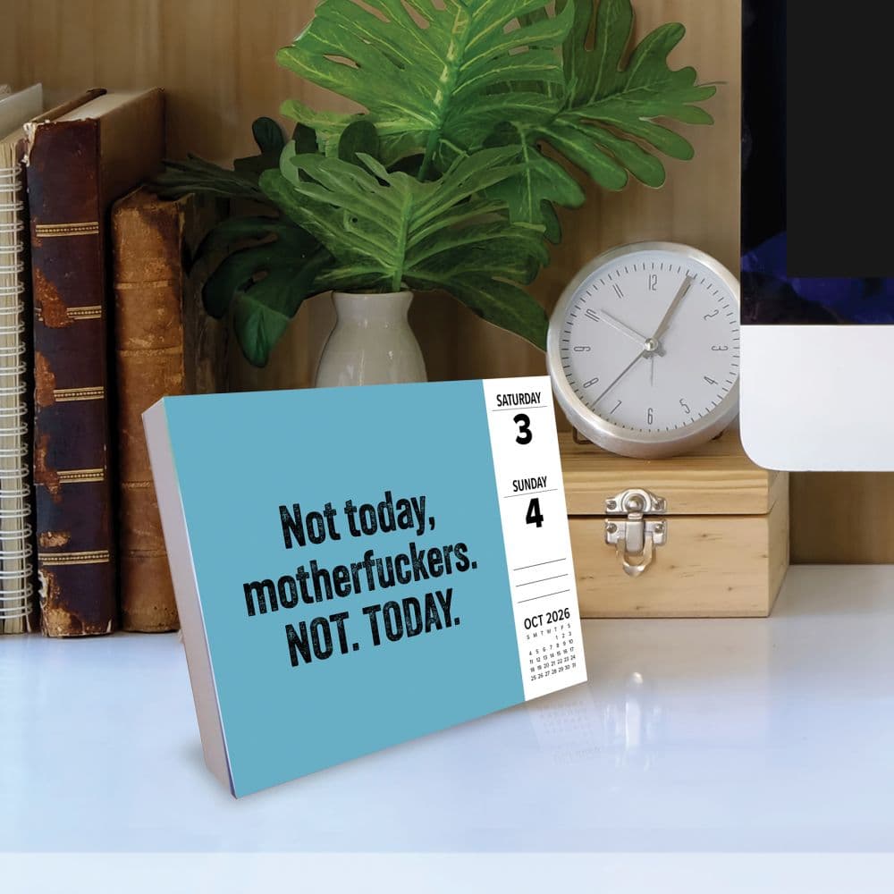 No Fcks Given 2026 Desk Calendar Second Alternate Image