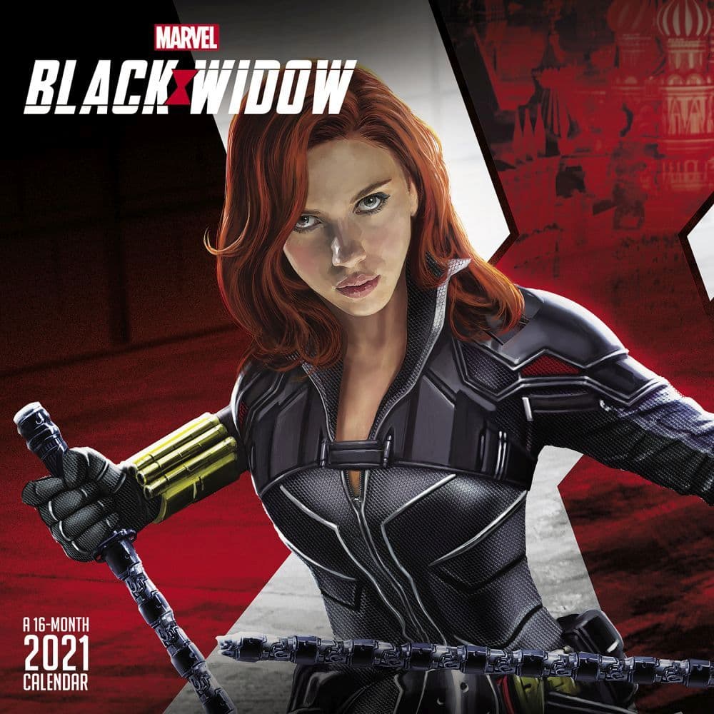 Black Widow Wall Calendar - Calendars.com