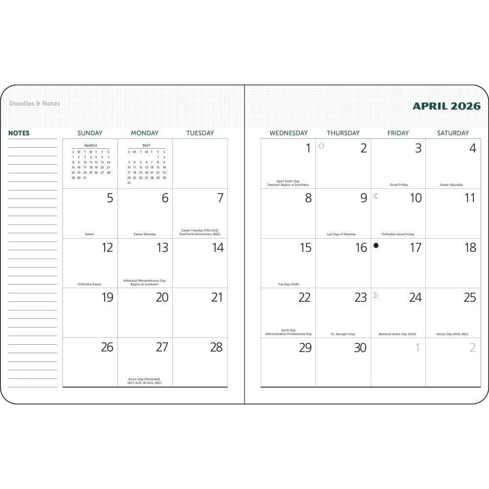 National Parks Poster Art of the WPA 2026 Planner Second Alternate Image