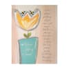 image Single Tulip and Lettering Friendship Card