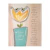 image Single Tulip and Lettering Friendship Card