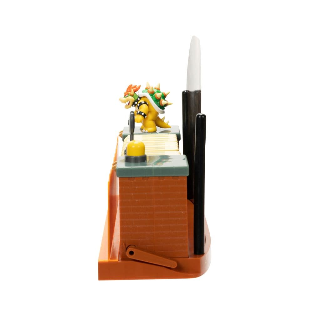 Super Mario Deluxe Bowser Battle Action Figure Playset Ninth Alternate Image