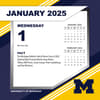 image COL Michigan Wolverines 2025 Desk Calendar First Alternate Image