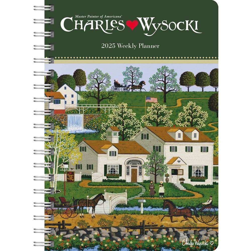 Wysocki Americana 2025 Weekly Planner Main Image