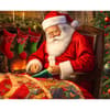image Quilting Santa 1000 Piece Puzzle Sixth Alternate Image
