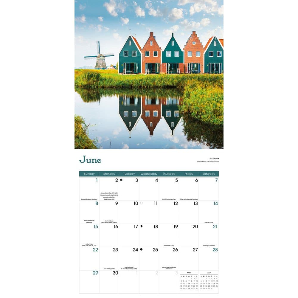 Netherlands 2025 Wall Calendar Fourth Alternate Image width=&quot;1000&quot; height=&quot;1000&quot;