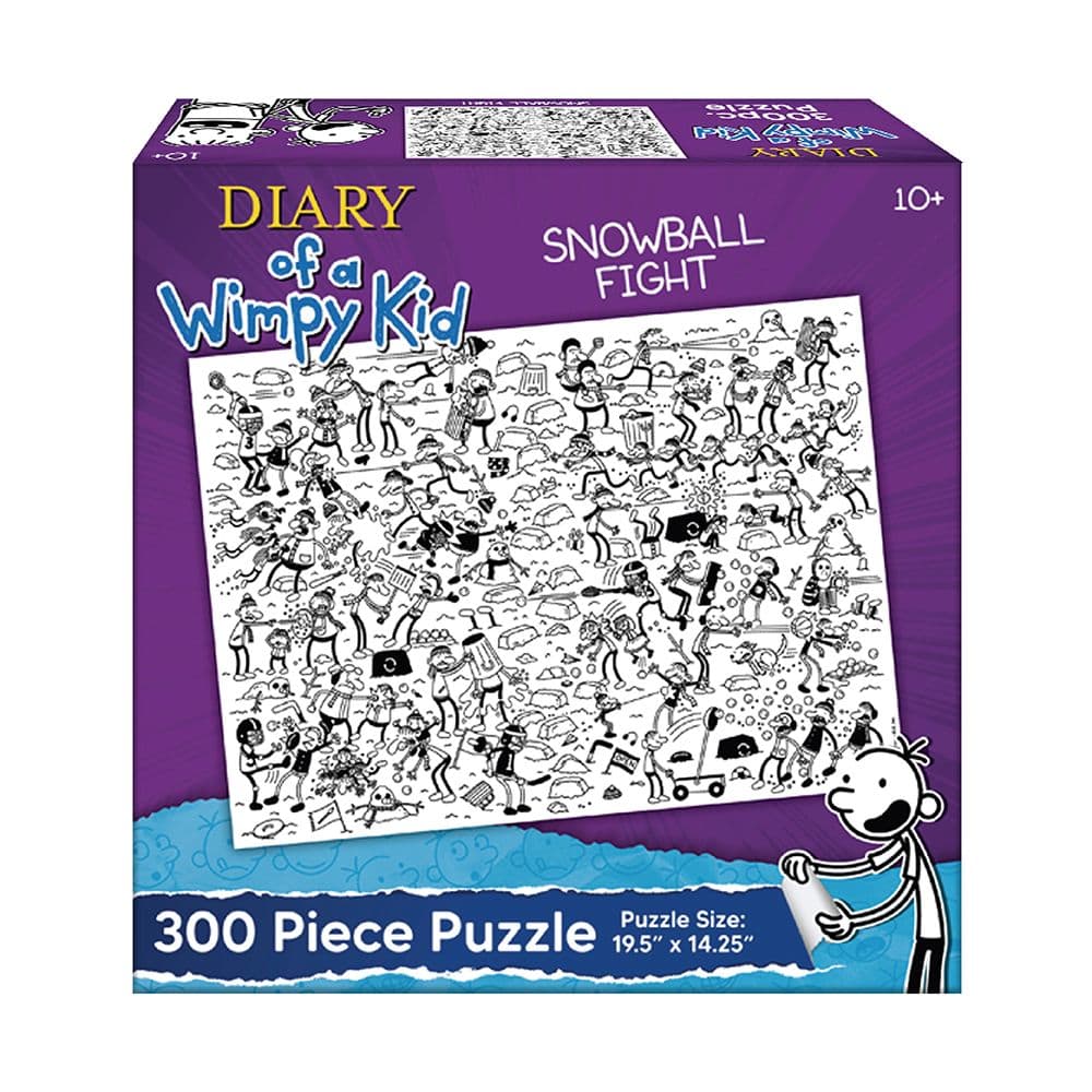 Diary of a Wimpy Kid Snowball 300 Piece  Puzzle