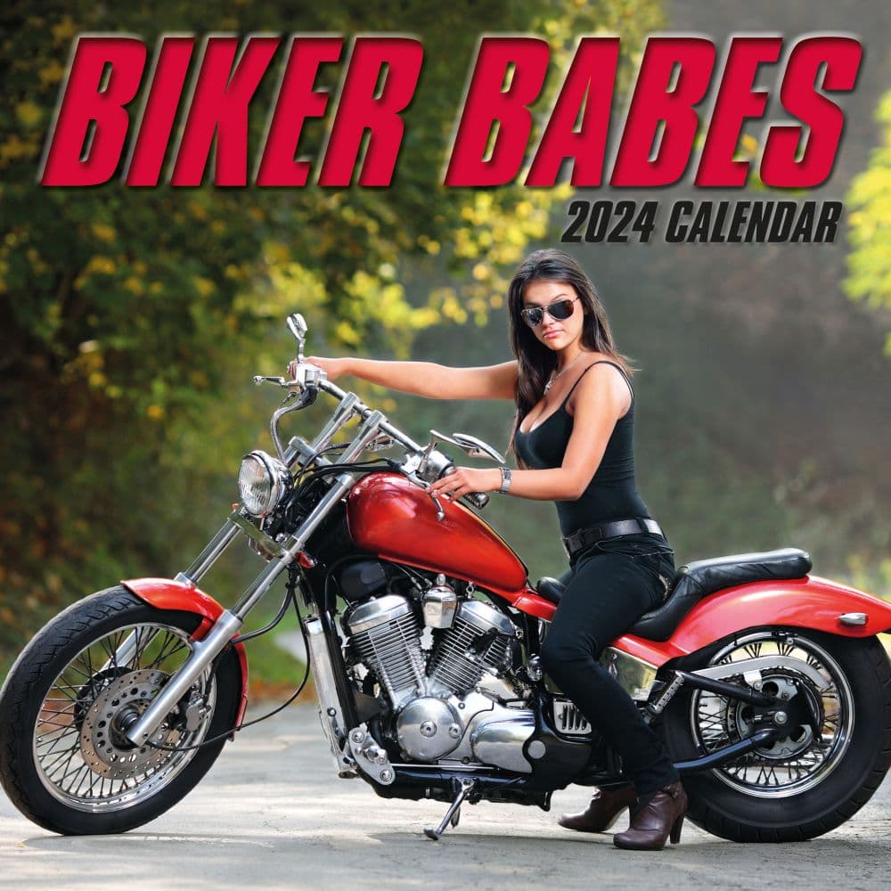 Biker Babes 2024 Wall Calendar - Calendars.com