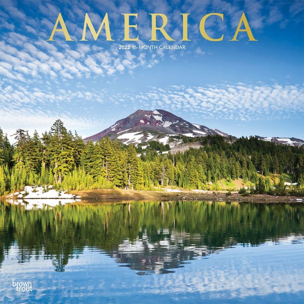 America 2022 Wall Calendar - Calendars.com