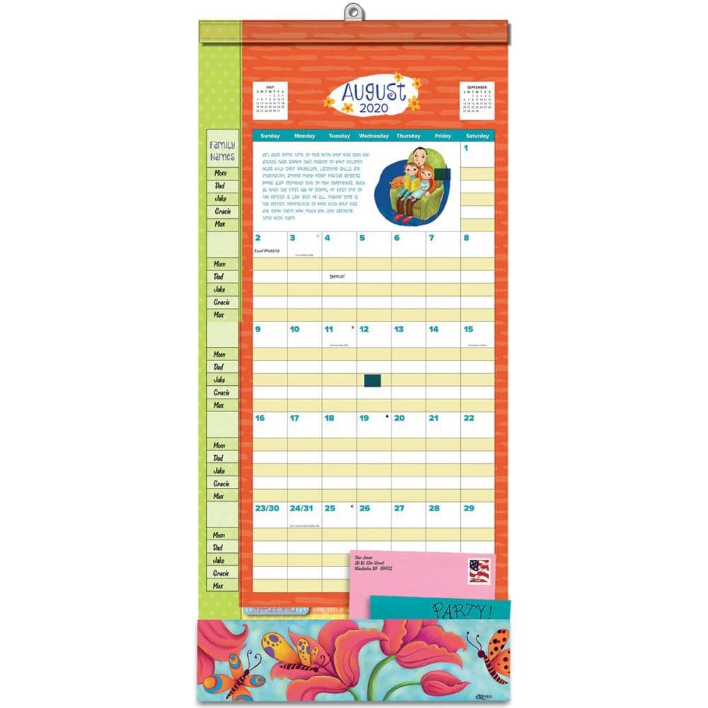 Moms Plan It Create It customizable Wall Calendar Wells St BY Lang New