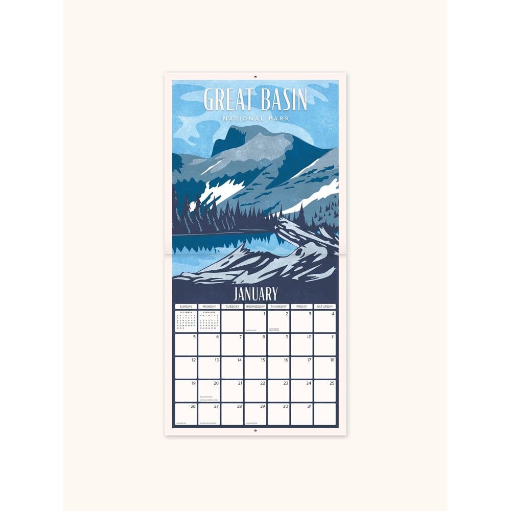 National Parks 2025 Wall Calendar Third Alternate Image width=&quot;1000&quot; height=&quot;1000&quot;