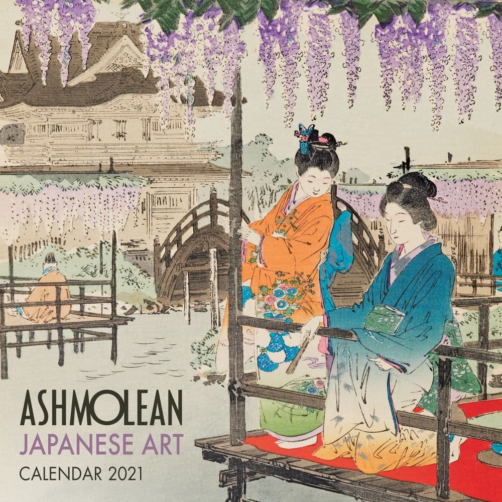 2021 Japanese Art Ashmolean Museum Wall Calendar