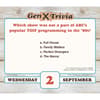 image Daily Gen X Trivia 2026 Desk Calendar Second  Alternate Image