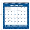 image MLB Los Angeles Dodgers 2026 Easel Desk Calendar Third Alternate image