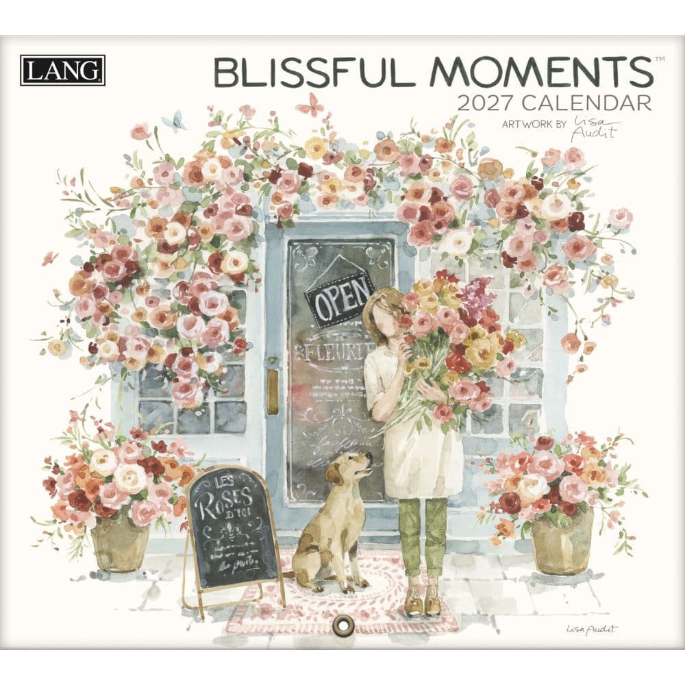 Blissful Moments 2027 Wall Calendar by Lisa Audit Main Product Image
