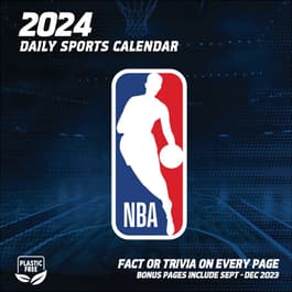 NBA All Team 2024 Desk Calendar