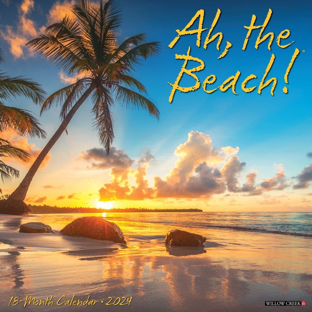 Beach 2024 Wall Calendar Main Image