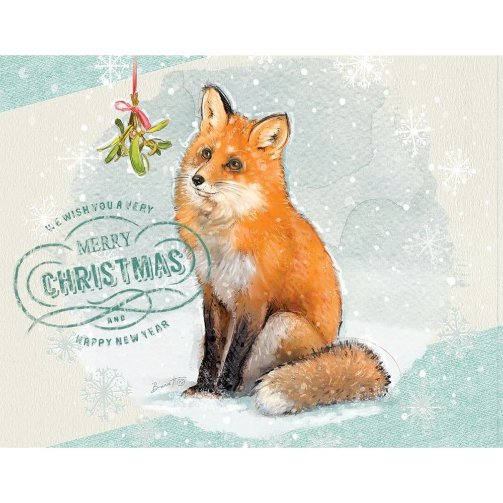 Woodland Holiday 5.375 In X 6.875 In Assorted Boxed Christmas Cards by Chad Barrett Alternate Image 1