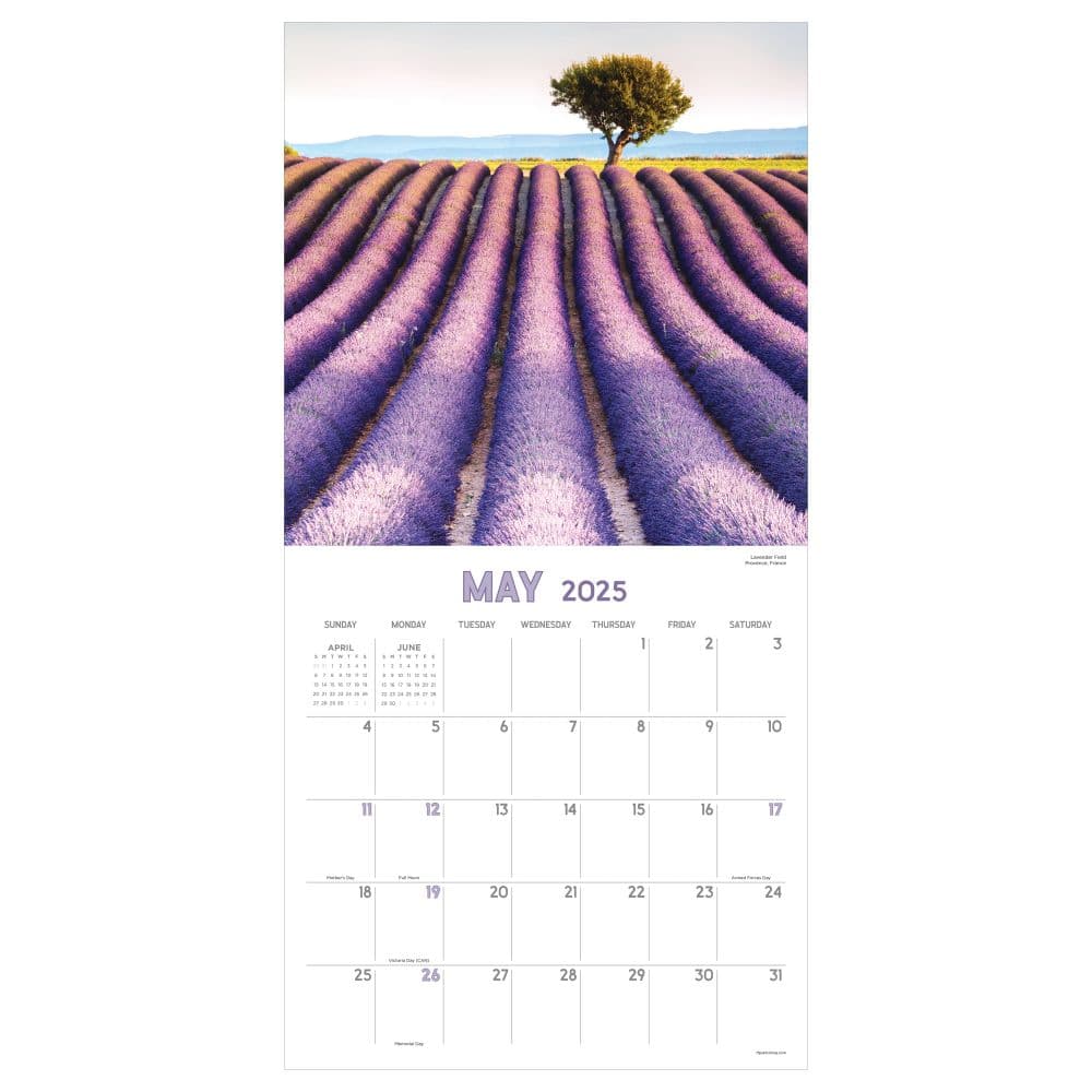 Landscapes 2025 Wall Calendar Second Alternate Image