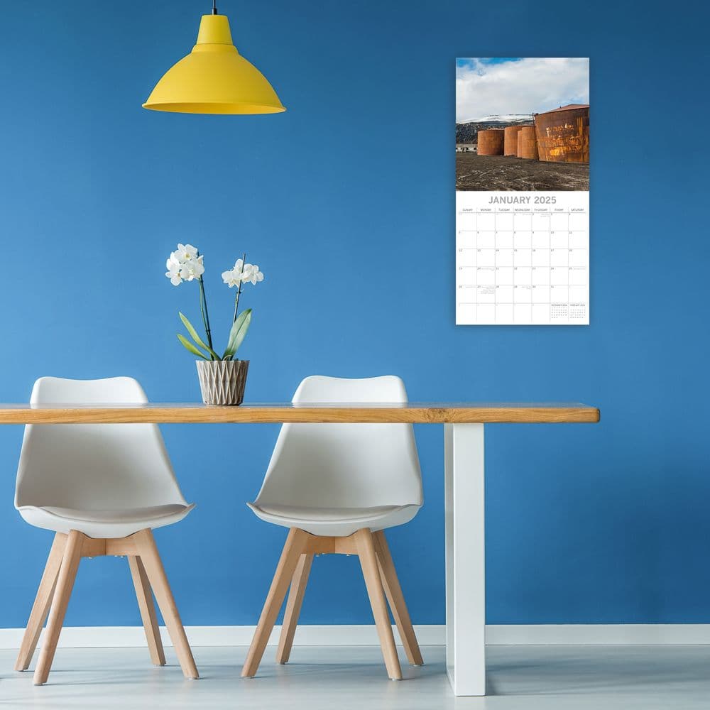 Abandoned Places Calendar 2025
