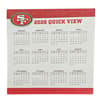 image NFL San Francisco 49ers 2026 Desk Calendar Fourth Alternate Image