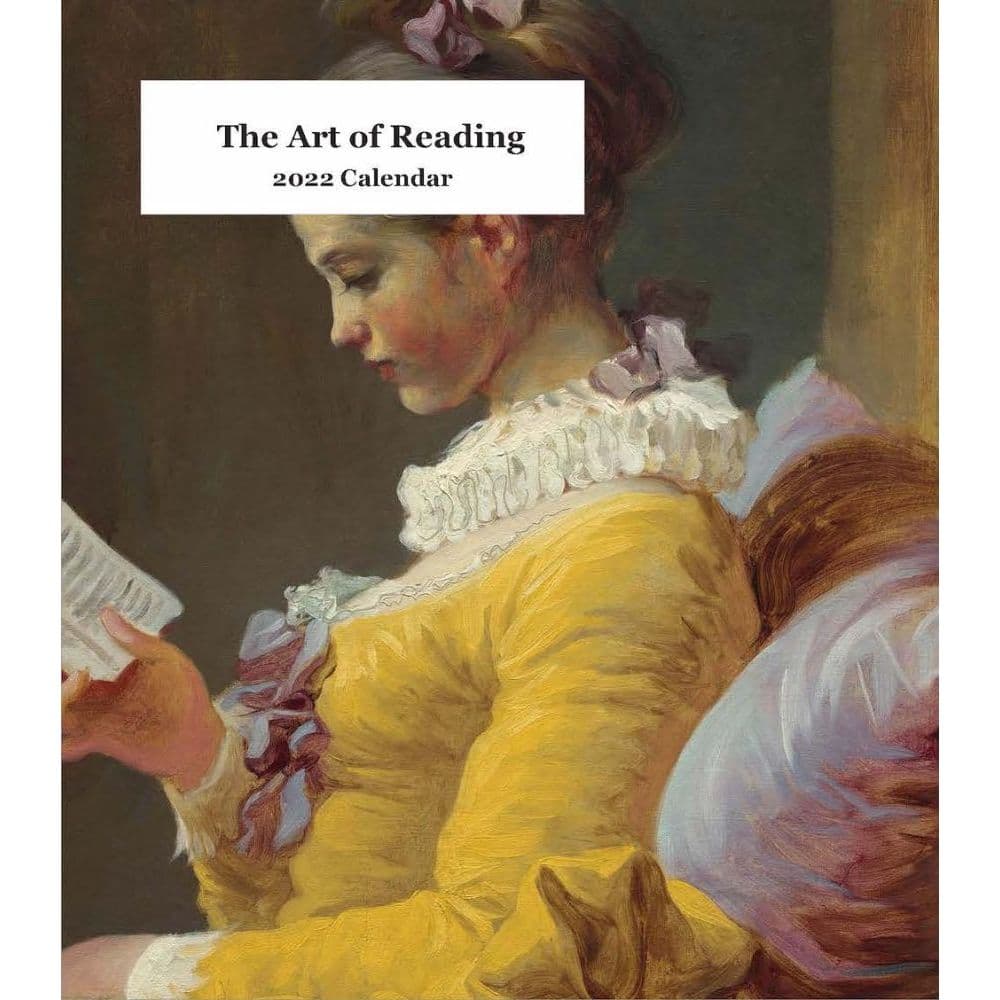 Reading Art of 2022 Desk Calendar