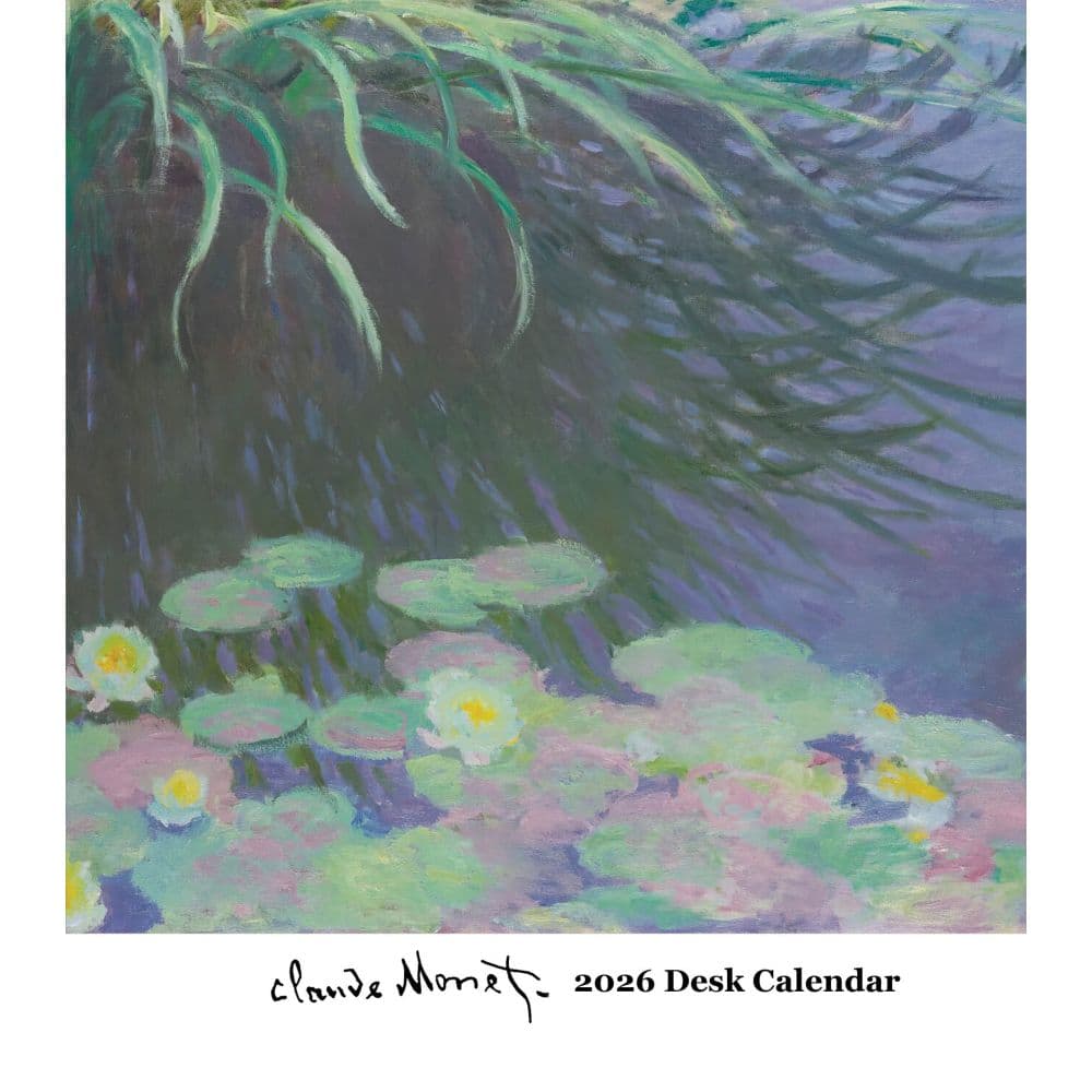 Monet 2026 Easel Desk Calendar Main Product Image