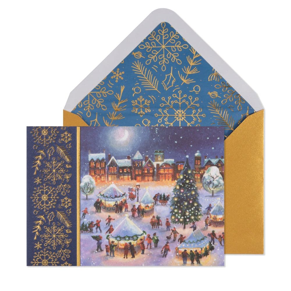 Welcome the holiday season with a set of beautiful, Boxed Christmas ...