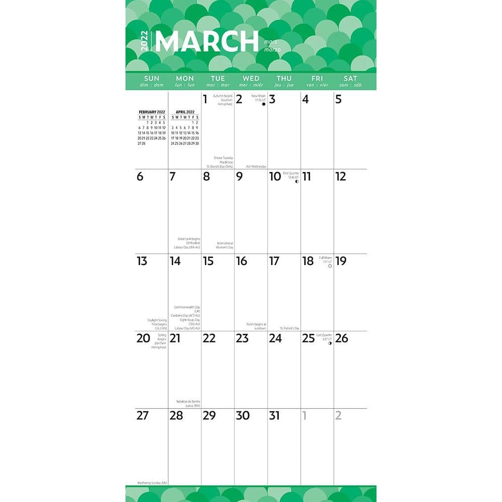 Large Print 2022 Wall Calendar - Calendars.com