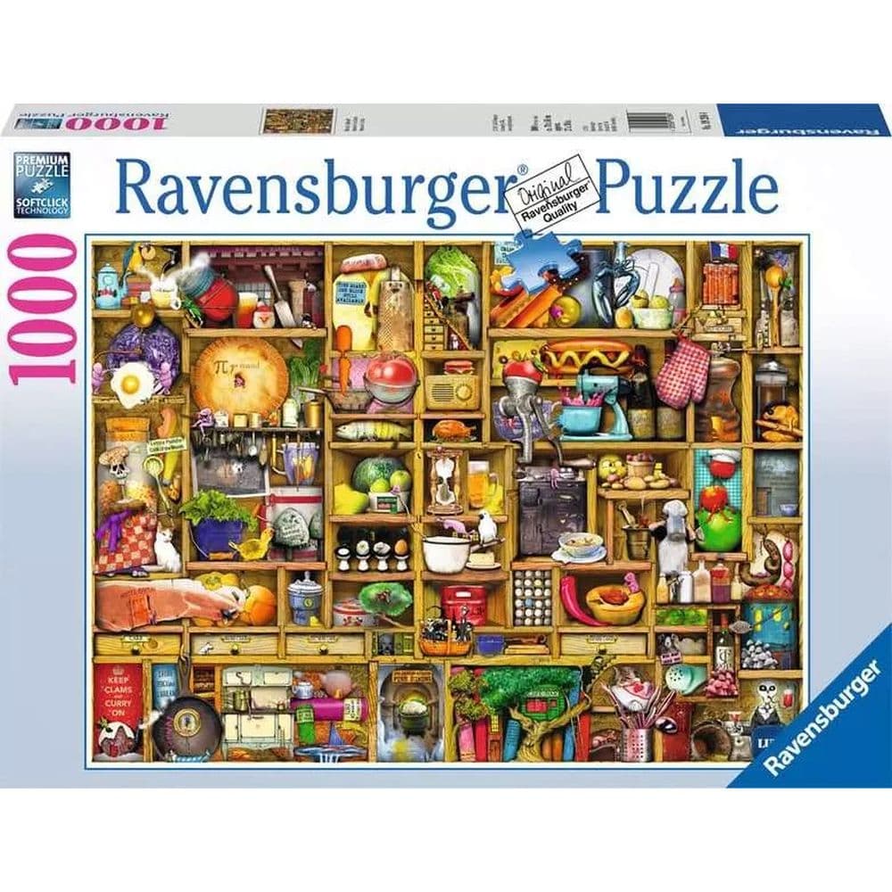 Kitchen Cupboard 1000 Piece Puzzle front of box