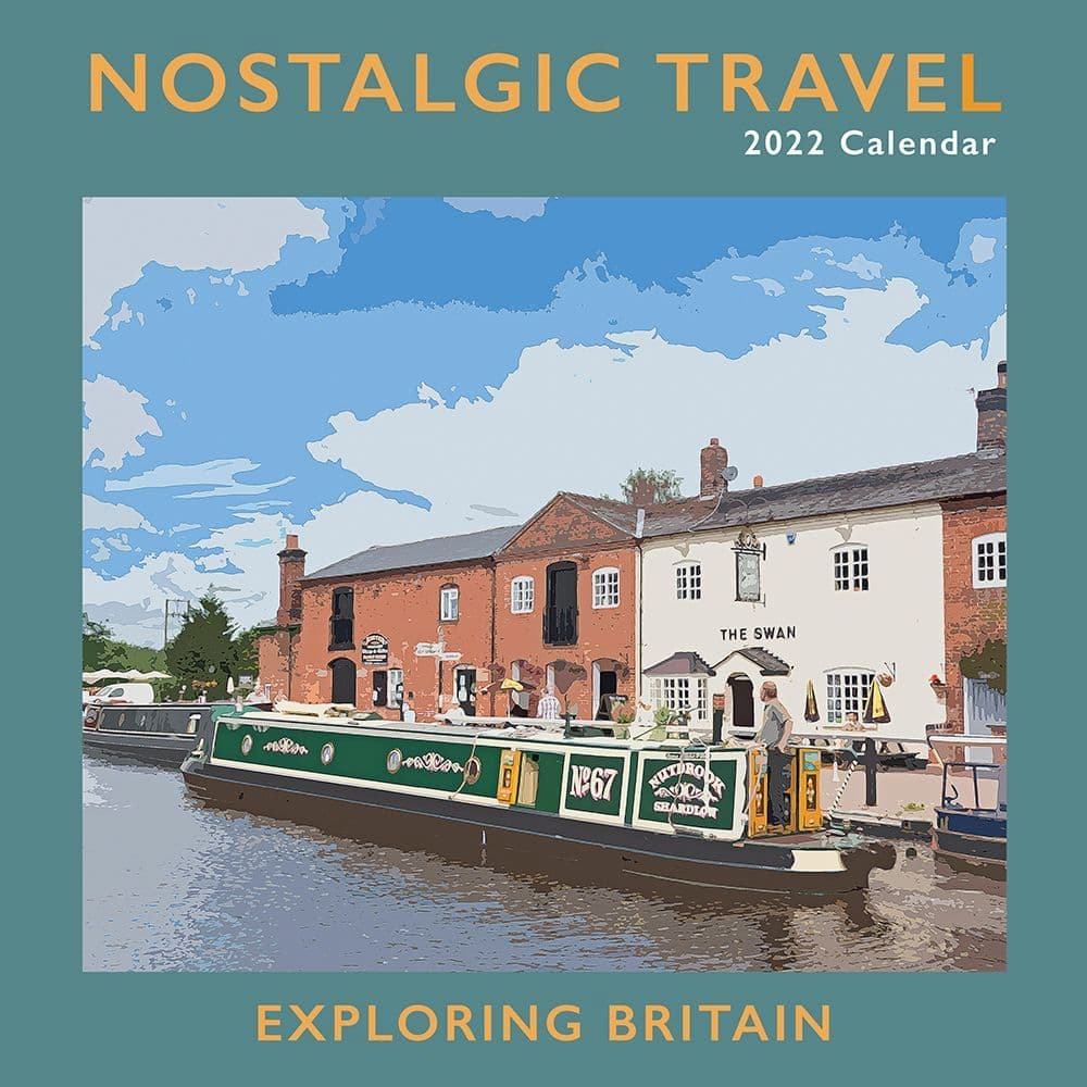 Nostalgic Travel 2022 Wall Calendar