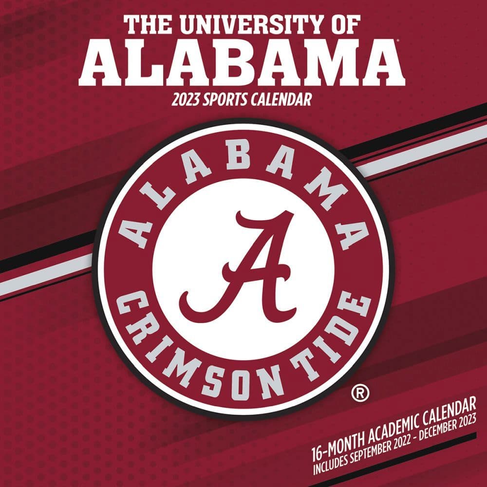 University of Alabama Crimson Tide 2023 Wall Calendar