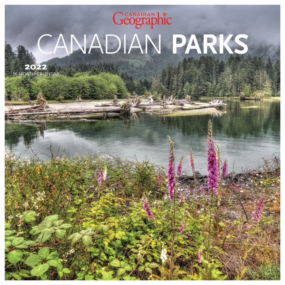 Canadian National Parks 2022 Wall Calendar