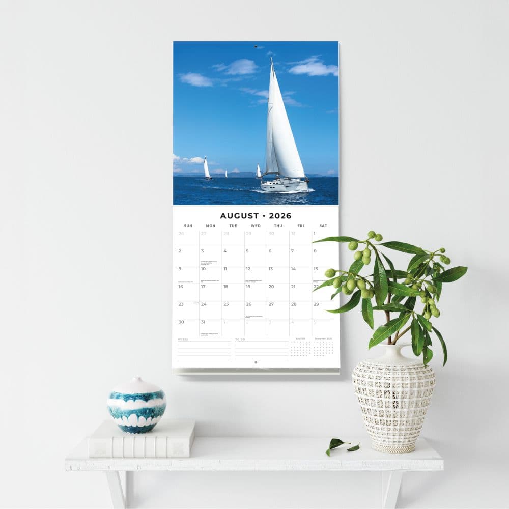 Sailing 2026 Wall Calendar Third Alternate Image