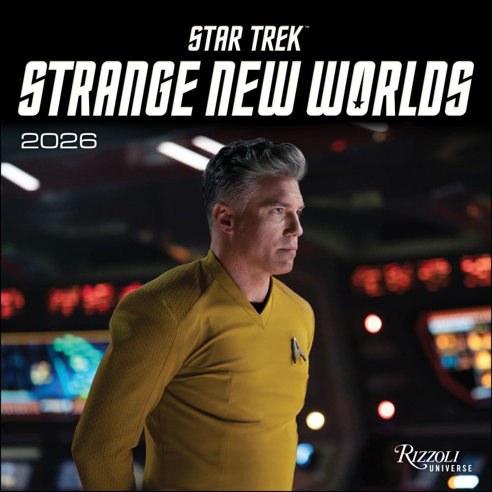 Star Trek Strange  Worlds 2026 Wall Calendar Main Image