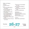 image Shakespeare for Every Day of the Year 2027 Desk Calendar Third Alternate Image