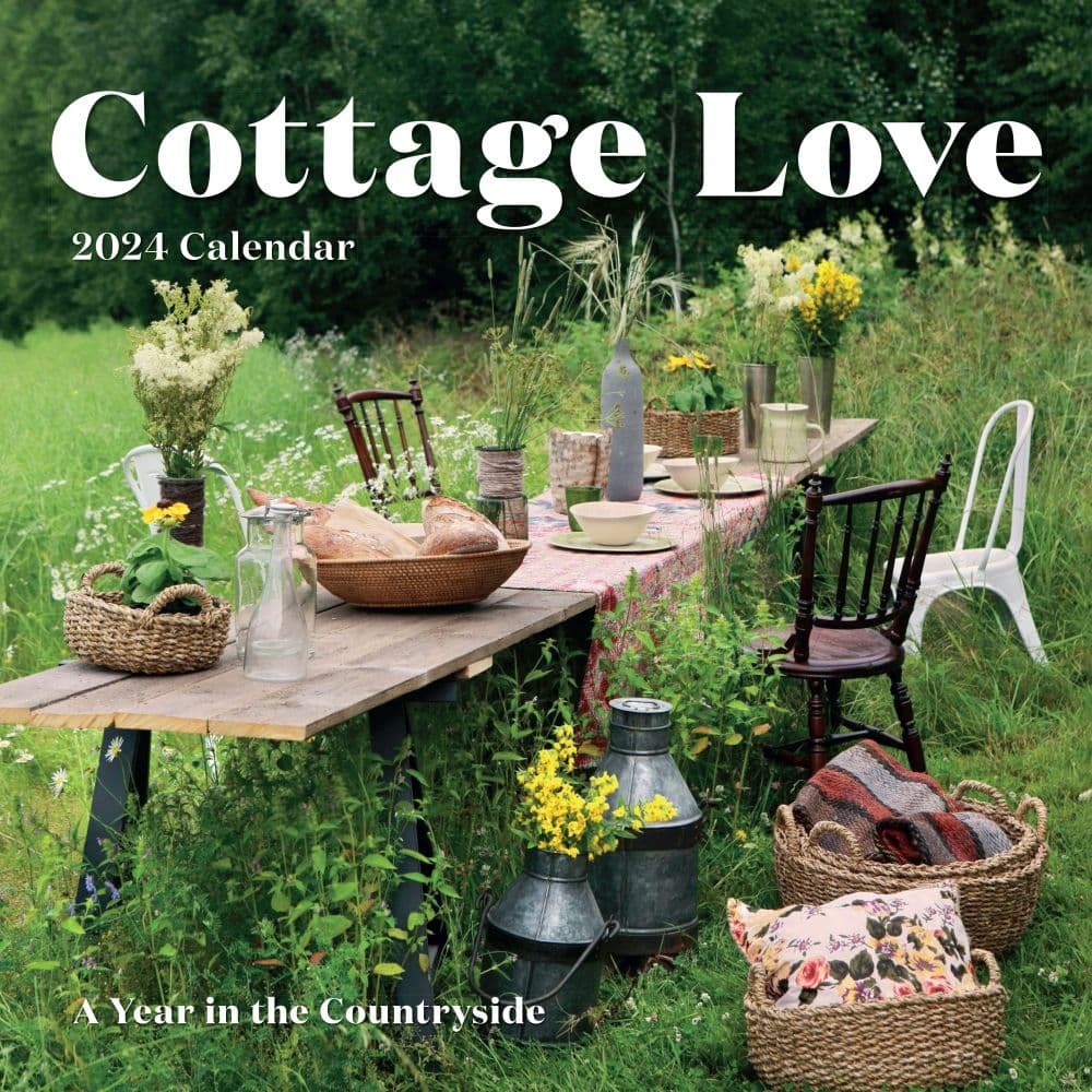Cottage Love 2024 Wall Calendar Main Product Image width=&quot;1000&quot; height=&quot;1000&quot;