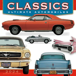 Classics Ultimate Automobiles 2024 Wall Calendar