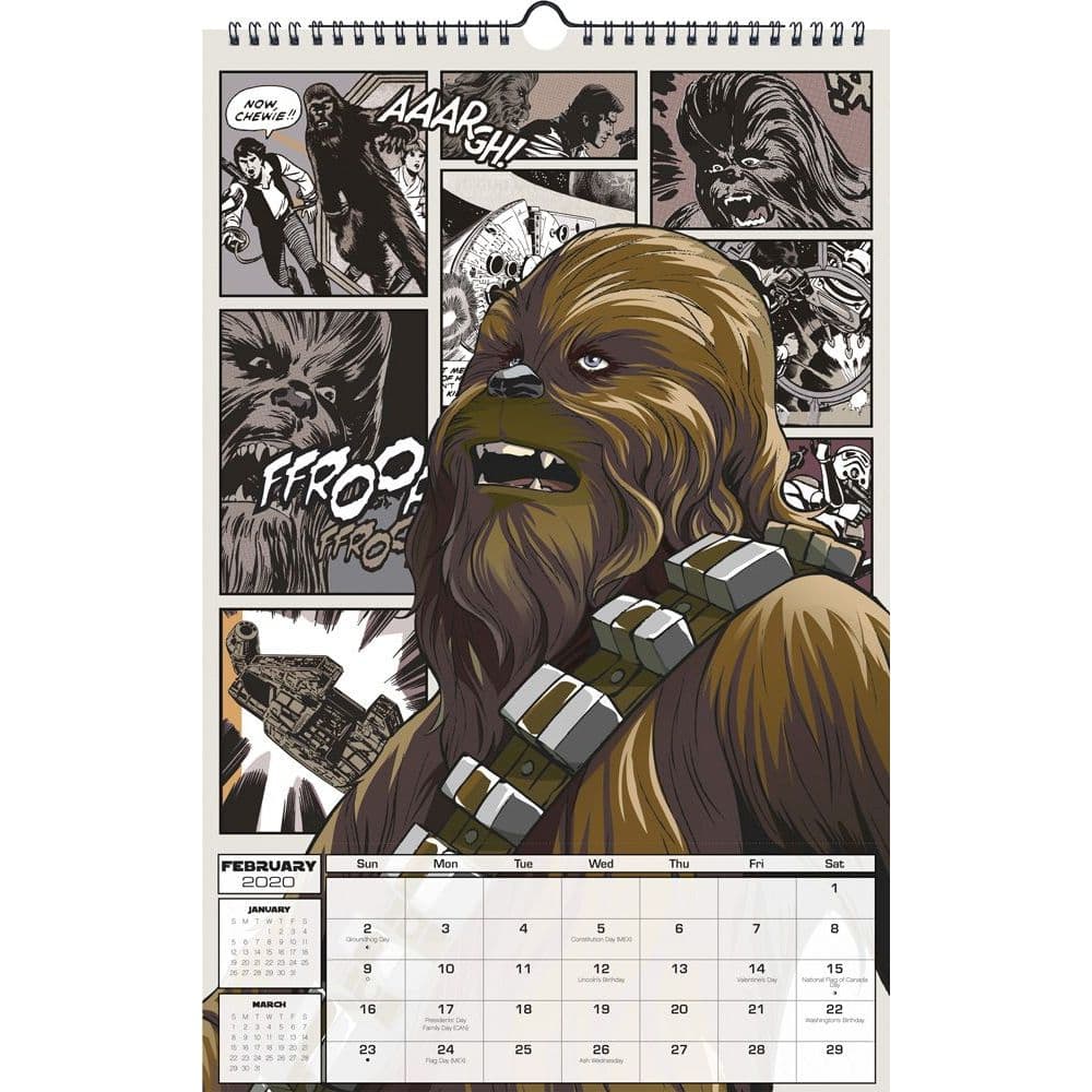 Star Wars Wall Calendar Calendars