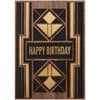 image Laser Cut Deco Wood Birthday Card front