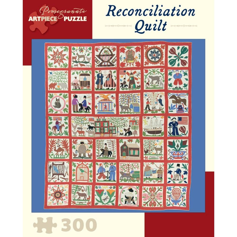 Reconciliation Quilt 300 pc Puzzle Main Image