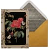 image Vintage Botanical Rose Valentine's Day Card