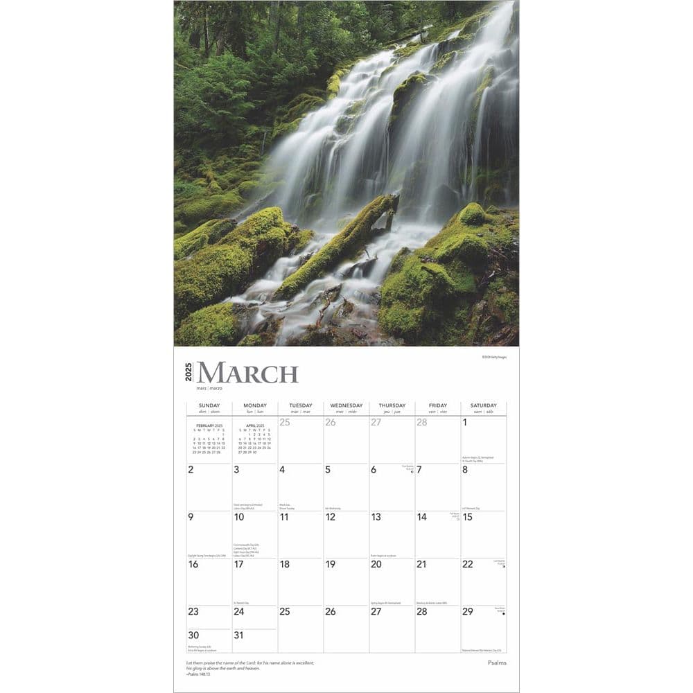 Psalms 2025 Wall Calendar Second Alternate Image width=&quot;1000&quot; height=&quot;1000&quot;